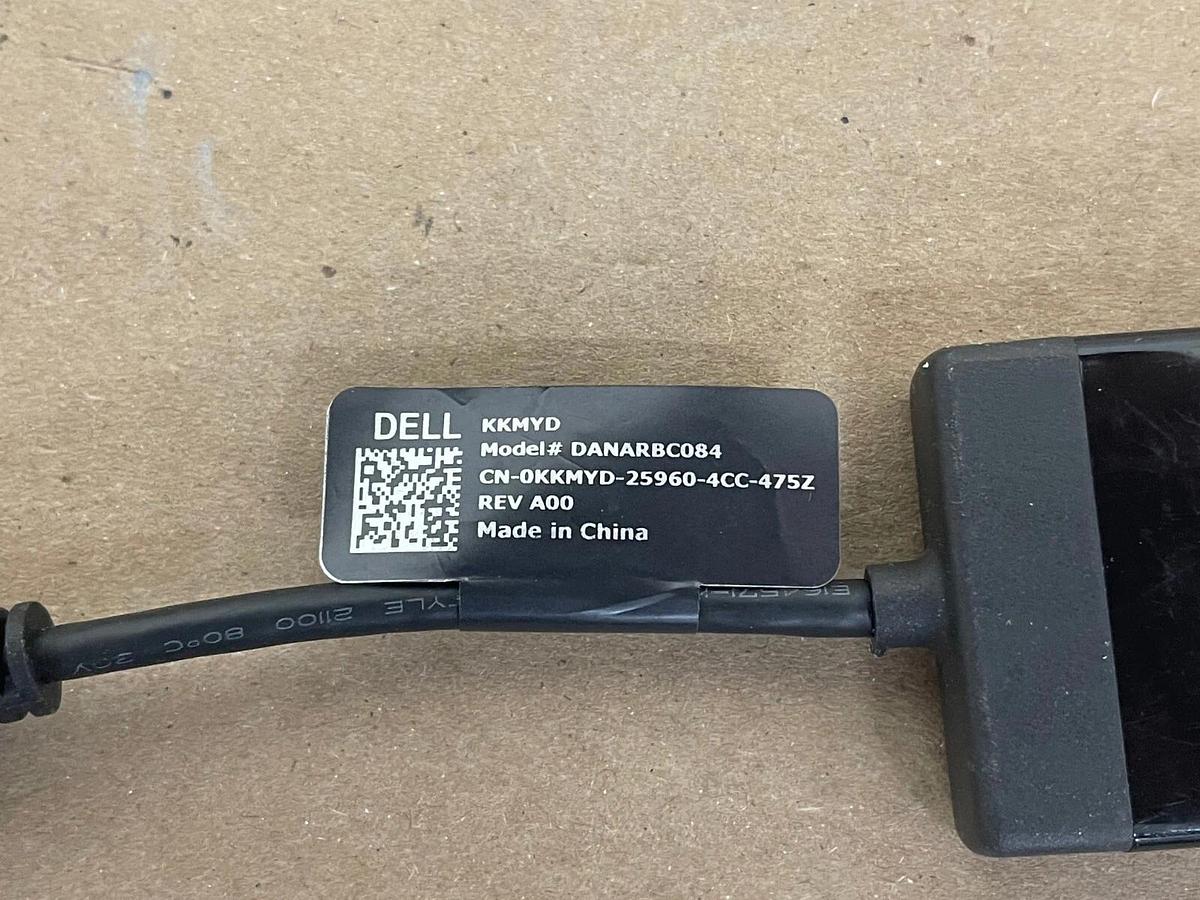 Used Dell DANARBC084 Display Port to DVI Adapter Dongle Cable - LOT of 7