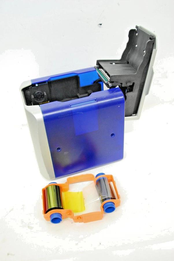 Used Tempo Magicard ID Card Printer M9006-907 - Read Description