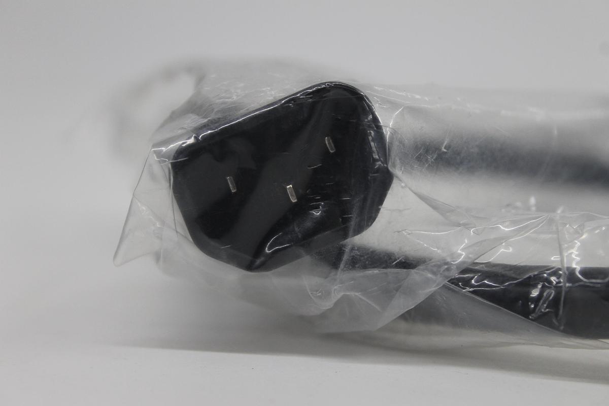 Used 2Ft Power Cord C13 To C14 Black PWCD-C13C14-15A-02F-BLK