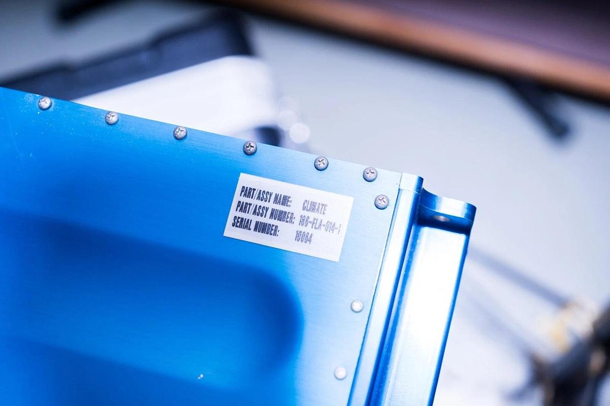 Used ISS Space Hardware from 1999 UAB/SHOUT Climate Single Locker Payload Prototype