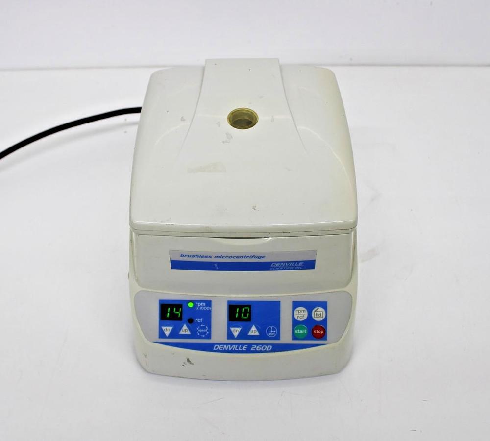 Used Denville 260D Micro Centrifuge Brushless w/ Rotor