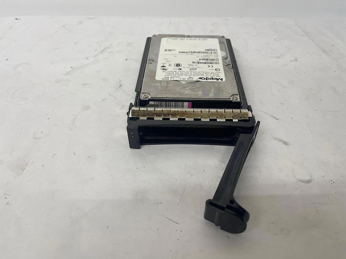 Used Maxtor Atlas OCC315 73GB Ultra320 SCSI 3.5 W/ Dell HD Tray (Y6939)