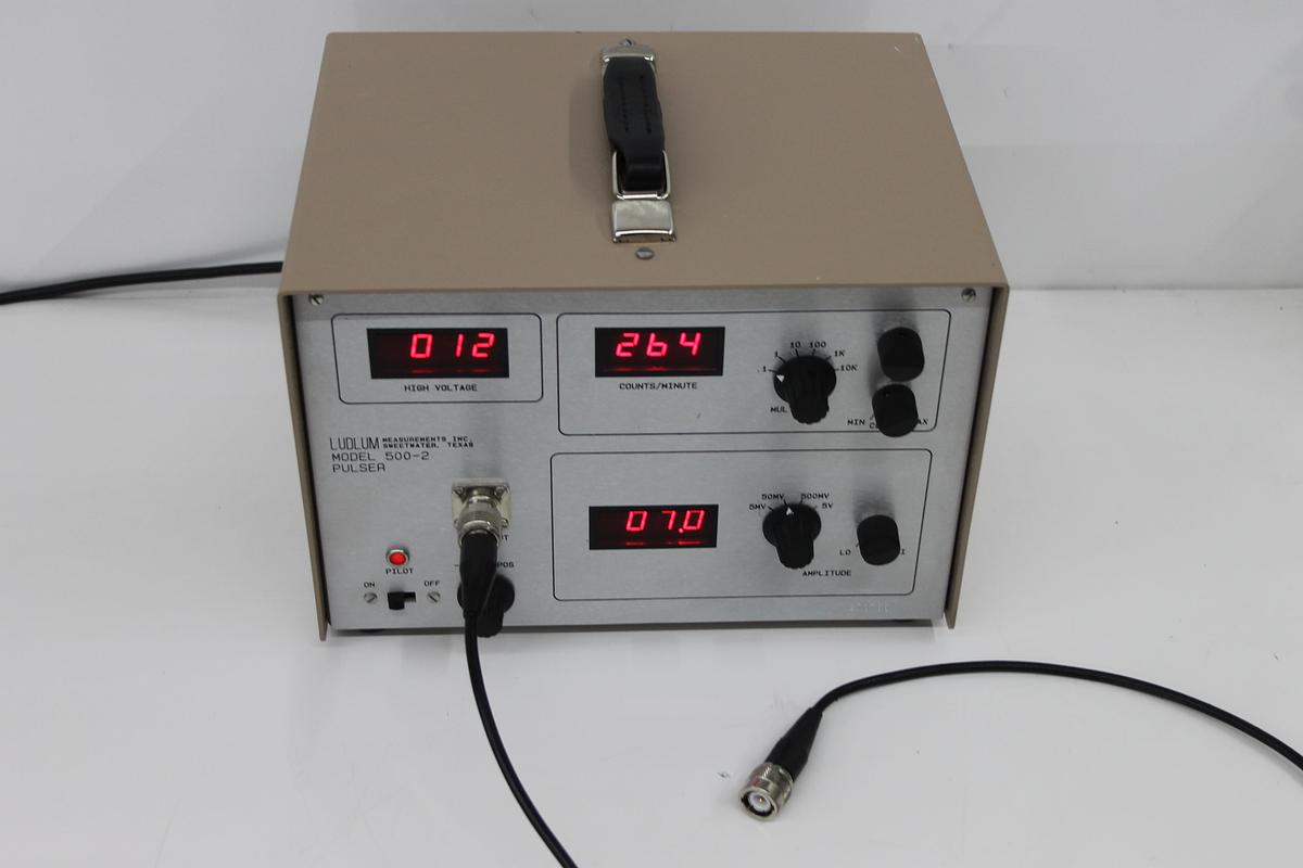 Used Ludlum 500-2 Pulser Pulse Generator