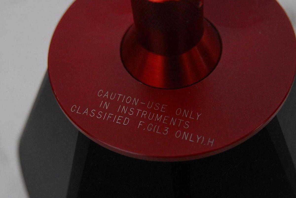 Used Beckman Type 75 Ti 8 Position Fixed Angle 75,000 RPM Titanium Rotor