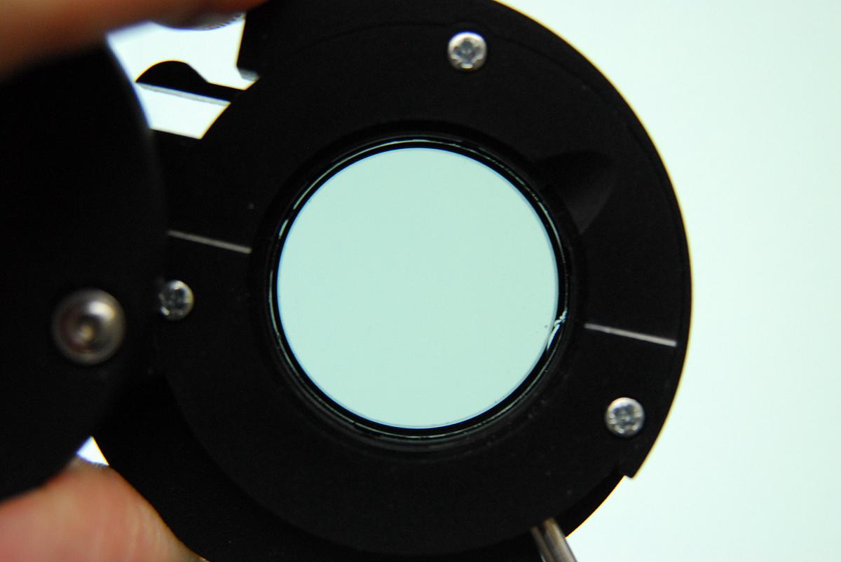 Used Zeiss 1121-813 Rotatable Polarizer D Microscope Analyzer (Axiovert 200M)