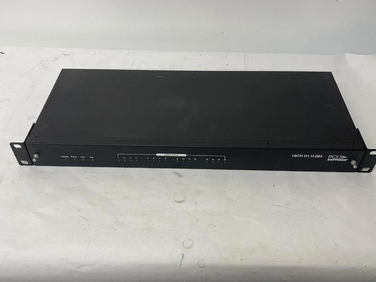 Used Pelco ENC5416 PCI Express 16CH D1 H.264 Direct-Attach Encoder