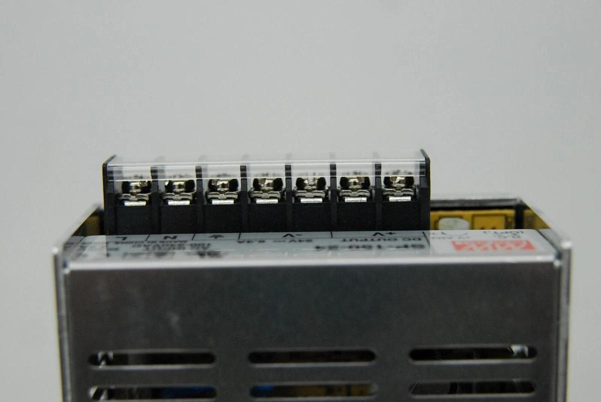 Used Mean Well SP-150-24 24V 6.3A 100-240VAC Power Supply