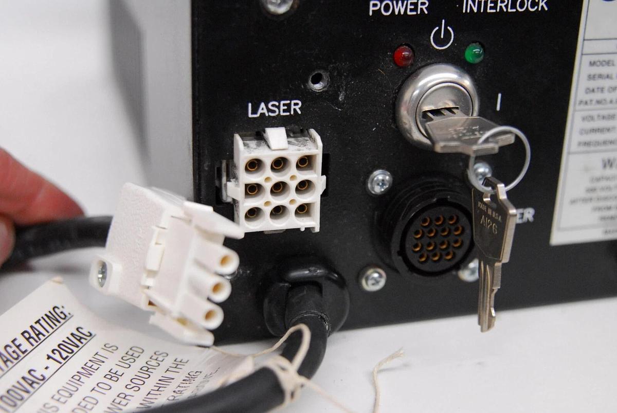 Used Uniphase 2112A-10MLA Laser Power Supply 115V 15A