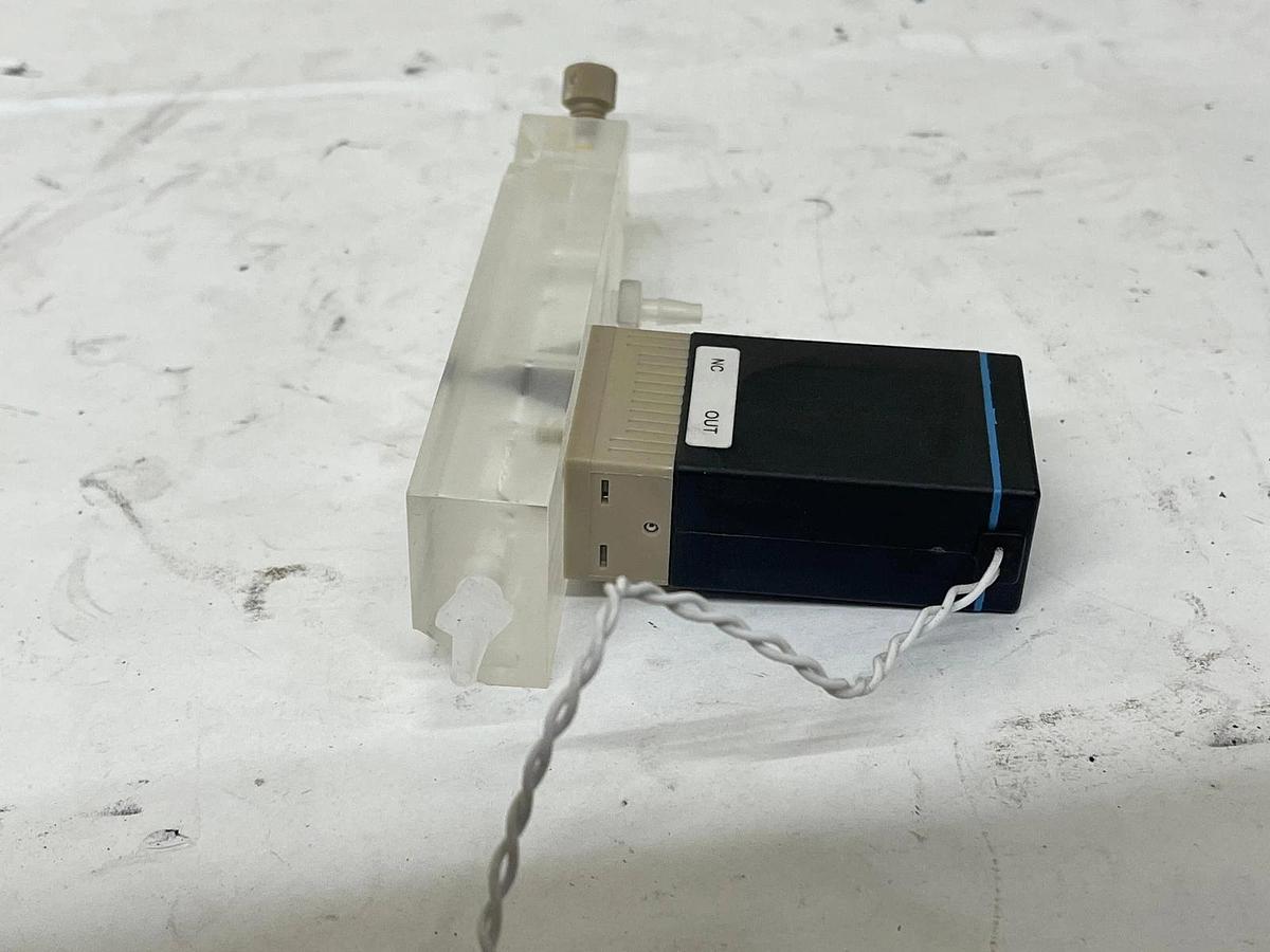 Used Burkert 6608 Solenoid Valve (00153135) W/ Custom Body