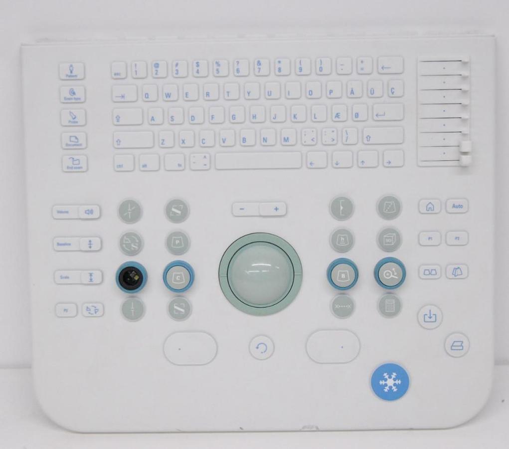 Used BK Medical NP0182 Keyboard and Trackball - Flex Focus Ultrasound