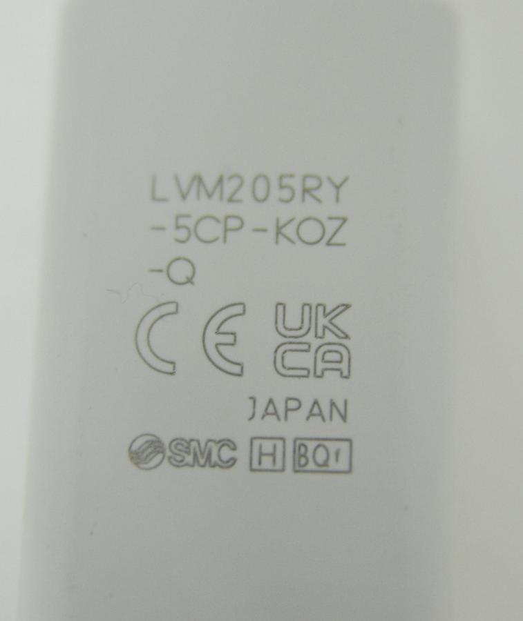 Used SMC LVM205RY-5CP-KOZ-Q Chemical Valve 2 Port (2m Diameter)