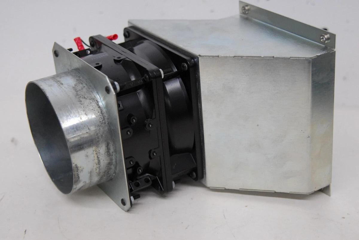 Used NMB 4715MS-12T-B50-A00 Fan W/ Duct Assembly (Becton Dickinson FACSCalibur)