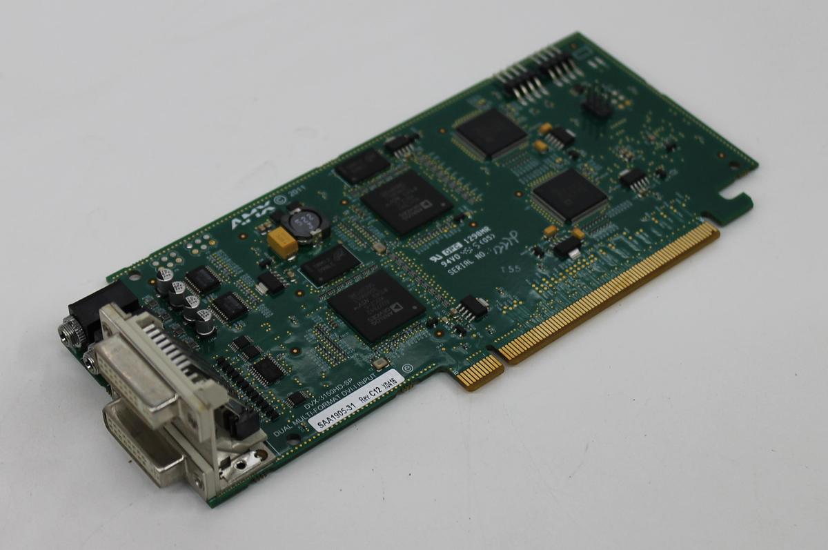 Used AMX Enova DVX-3150HD-SP SAA1905-31 Dual Multi-Format DVI-D PCIe Input Card