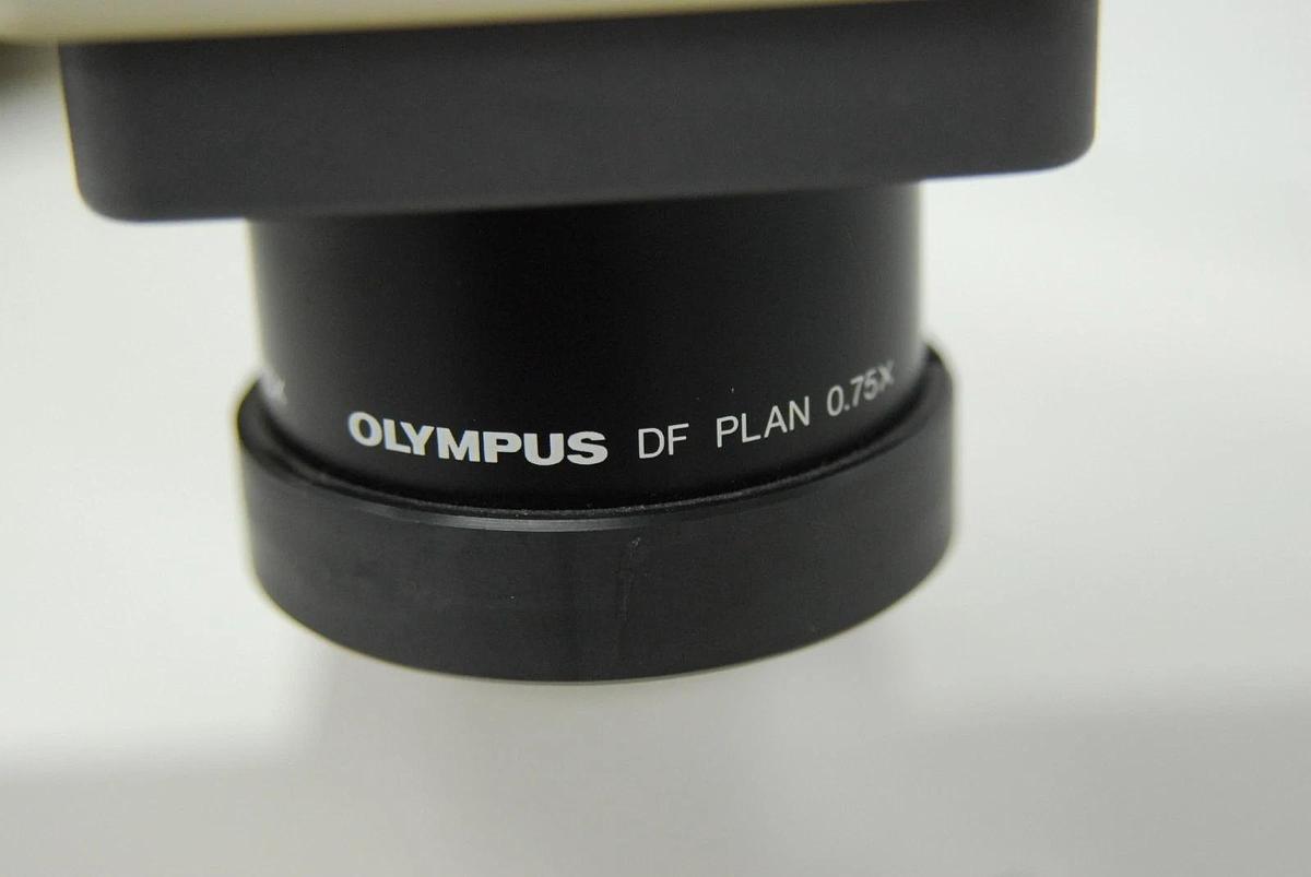Used Olympus SZH Stereo Microscope W/ GWH10X-D/CD Eyepieces, DF PLAN 0.75X Objective
