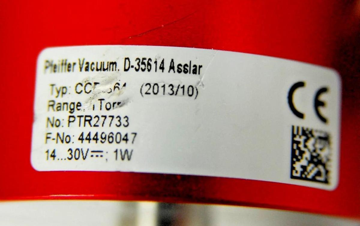 Used Pfeiffer Vacuum CCR 364 Ceramic Capacitance Gauge