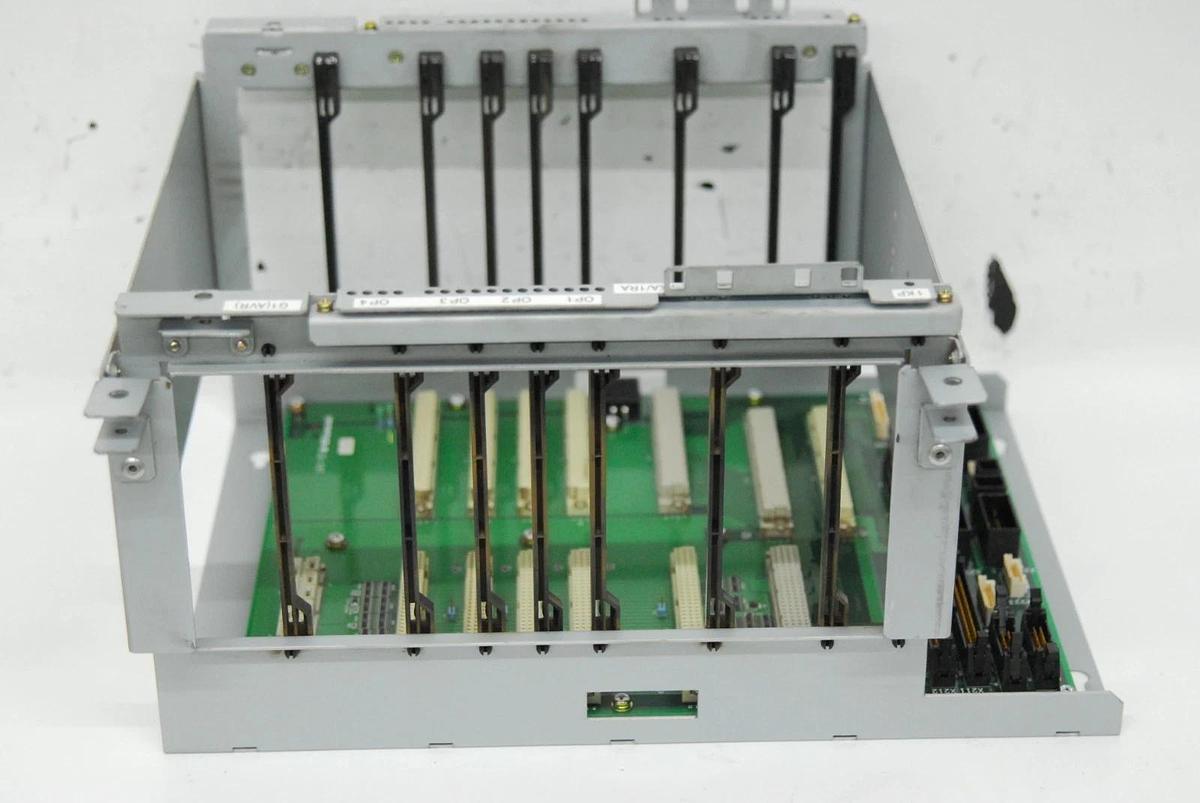 Used Kawasaki 1KX-55 Robotic Control Rack/Backplane (ZZX130L,D32F-A001)