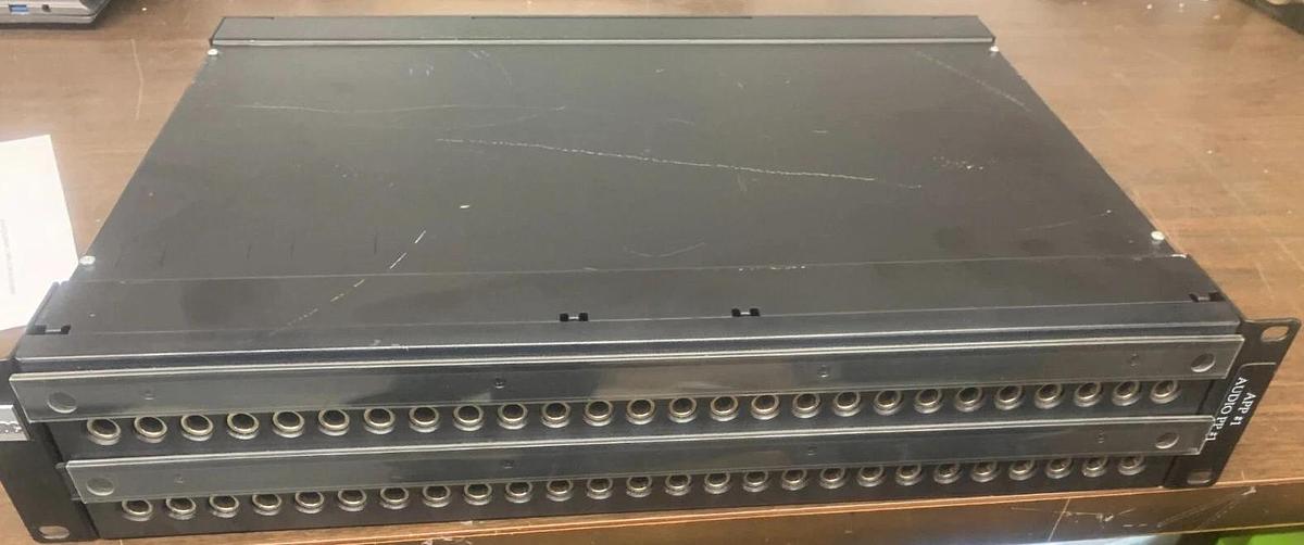 Used ADC PPA3-14MKII26NS 26x2 Audio Patch Bay & Panel