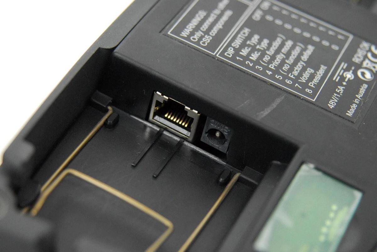 Used AKG CS 5 VU Conference Chairperson/Delegate Station