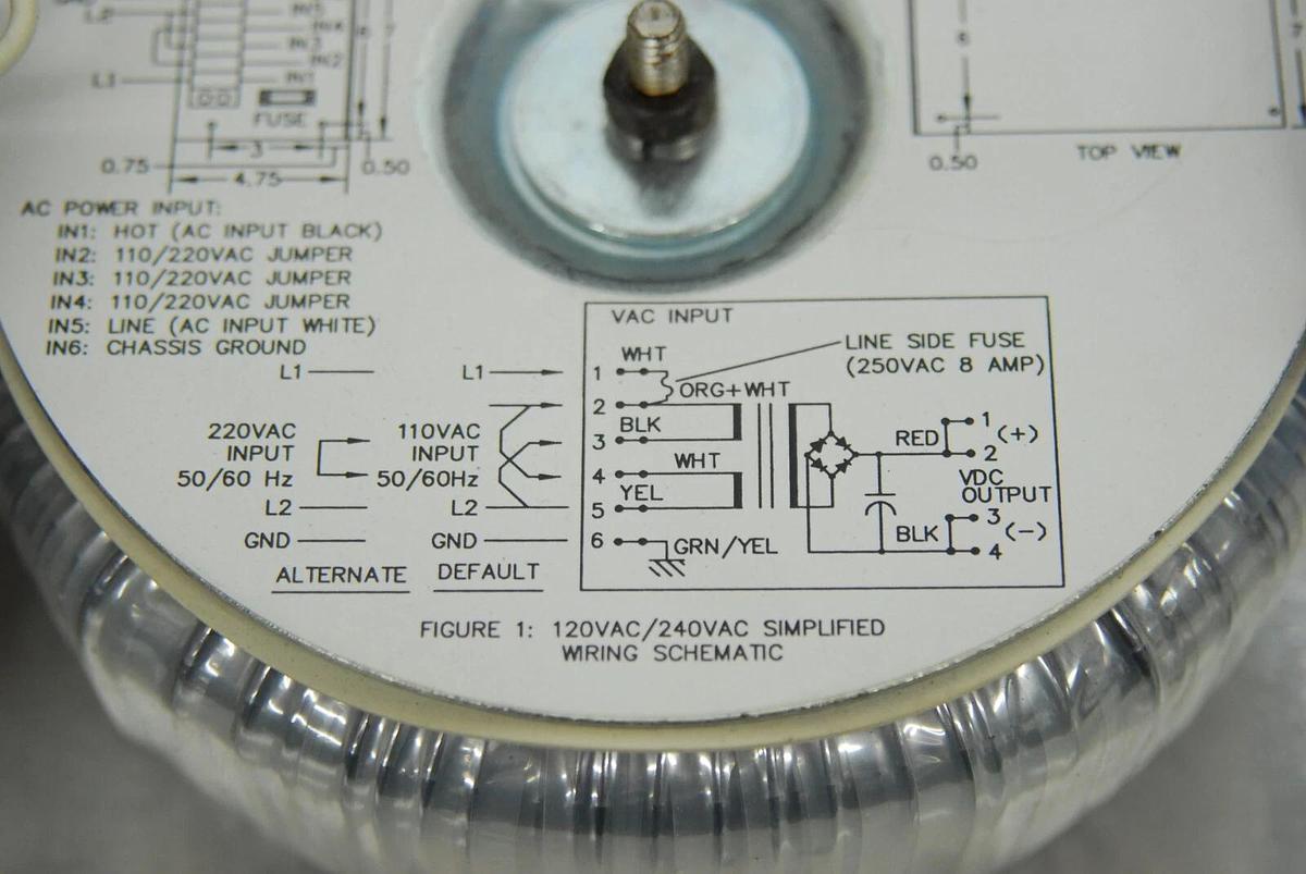 Used Animatics PS42V20A-OF Power Supply (IN: 110/220VAC, OUT: 48VDC @ 20AMP)