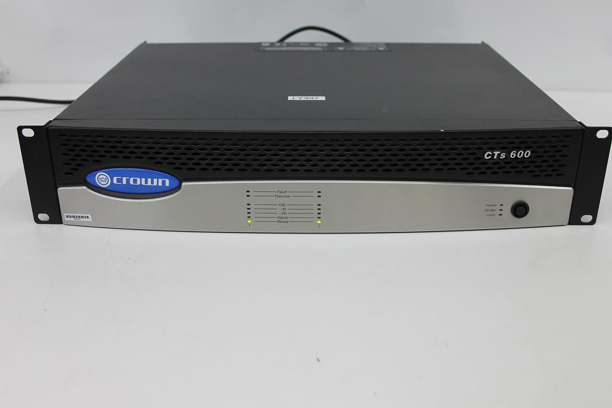 Used Crown CTS600 Amplifier