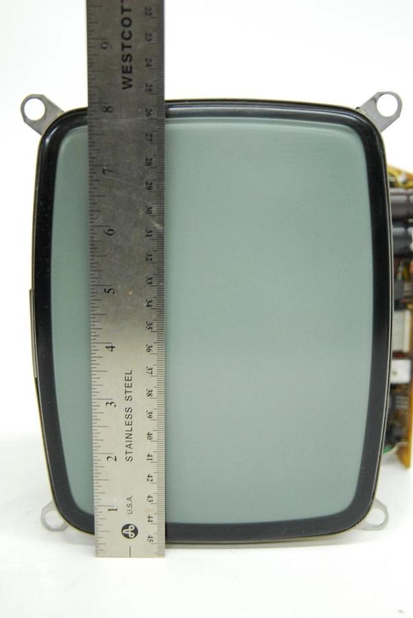 Used Toshiba E2733B4-HT 9" CRT W/ Sanwa PM3112D-1 Board (Wallac 1480 Wizard 3)