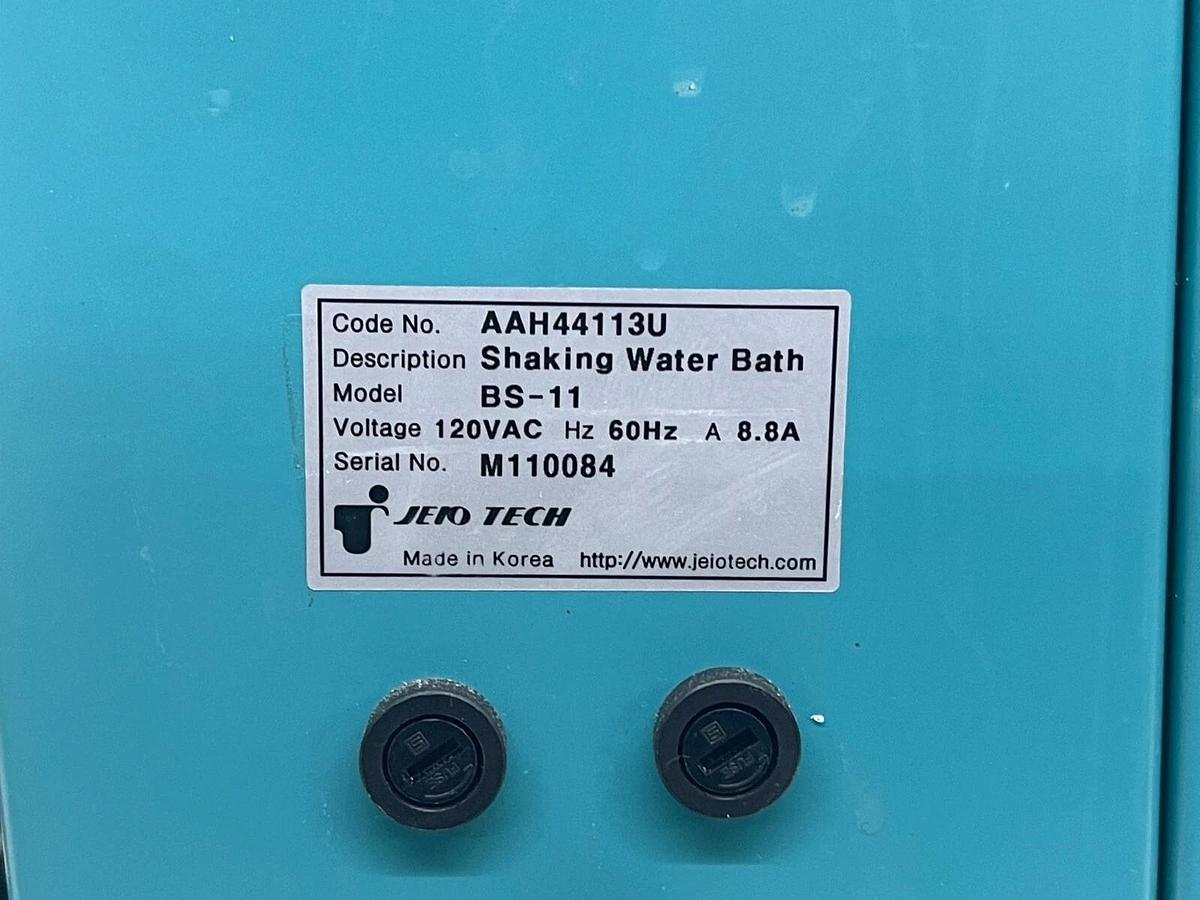 Used Jeio Tech (Lab Companion) BS-11, 25 Liter Shaking Water Bath - TESTED