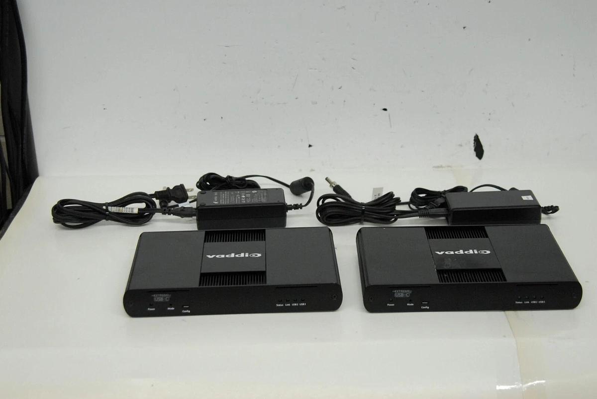 Used Vaddio 998-1005-031 998-1005-030 Extreme USB 3.0 Extender LEX/REX Local & Remote