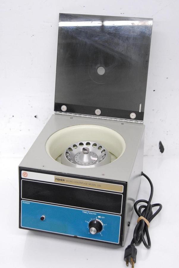 Used Fisher Scientific 235 Micro-Centrifuge W/ 12 Slot Rotor
