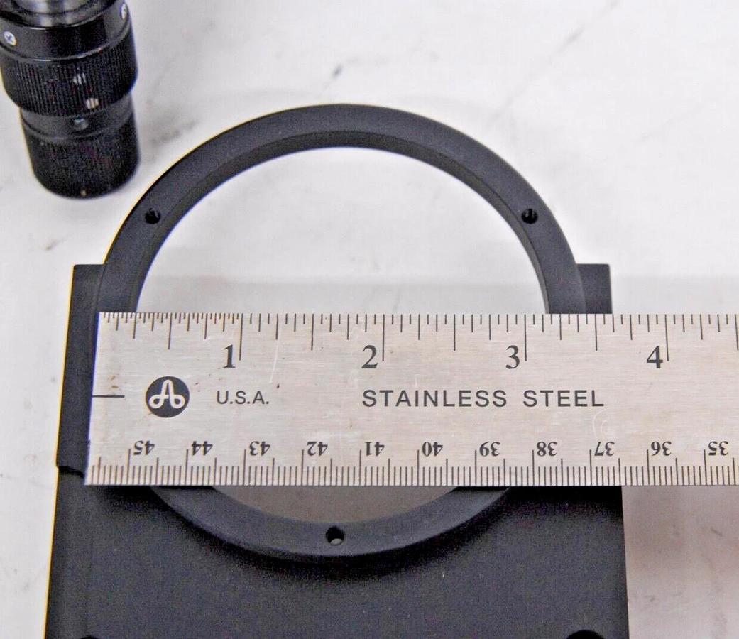 Used Olympus Spectra-Tech X-Y Stage W/ Clip, Stage Mount (0047-172D IR-Plan)