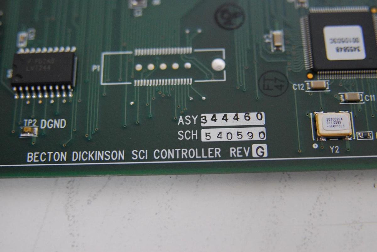 Used Becton Dickinson 344460 540590 Rev:G SCI Controller - BD FACSAria