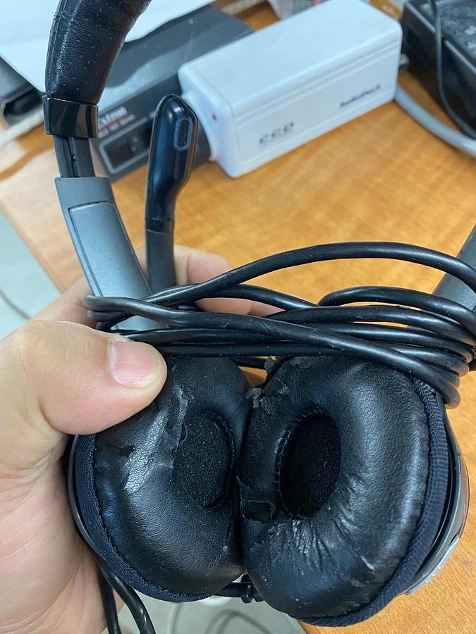 Used Logitech USB Headset ClearChat Pro USB A-00008