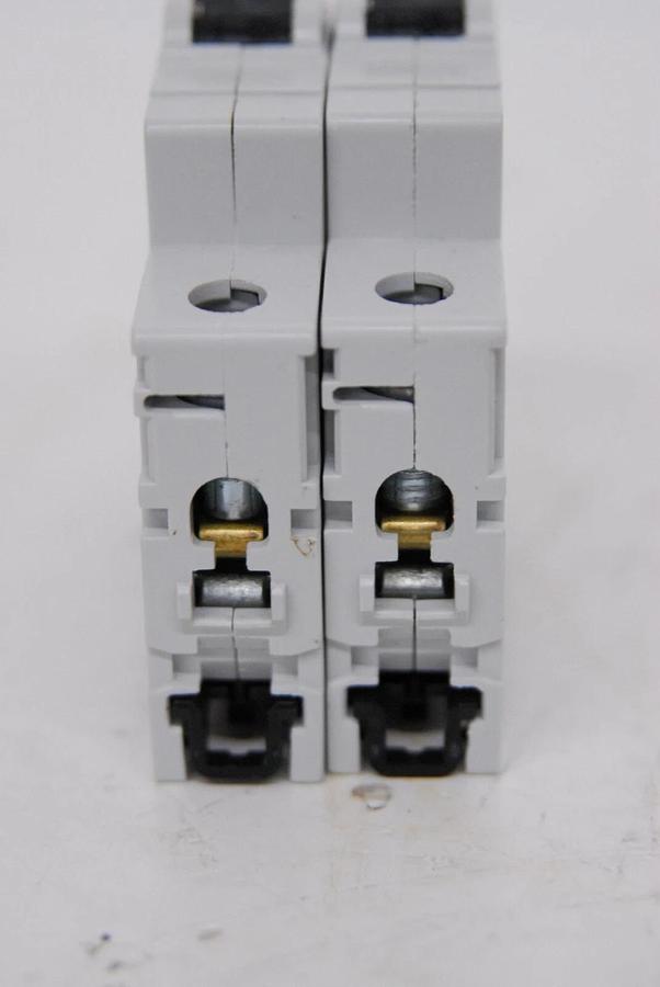 Used ABB S 201 K 6 A GB14048.2 Circuit Breaker - Lot of 2