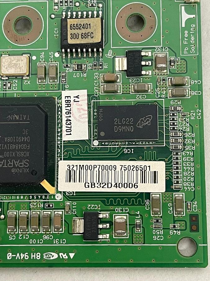 Used LG EBR76143701 Control Board (for LG 47VT30MS)