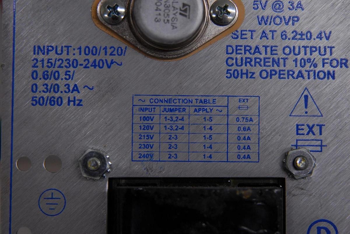 Used Condor HB5-3/OVP-A+ Power Supply