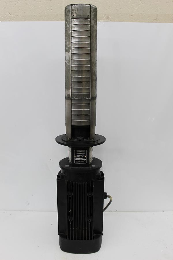Used Grundfos Vertical Pump CRK2-180, 4 HP, 60 Hz, 3 Phase, 20 L/min4