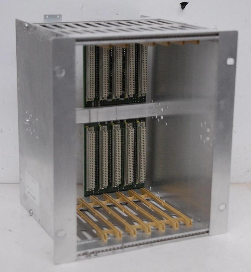 Used Schroff 23000-465 Backplane 6U VME 5-SLOT MONO ADC W/ Enclosure TVC-06NDA-4