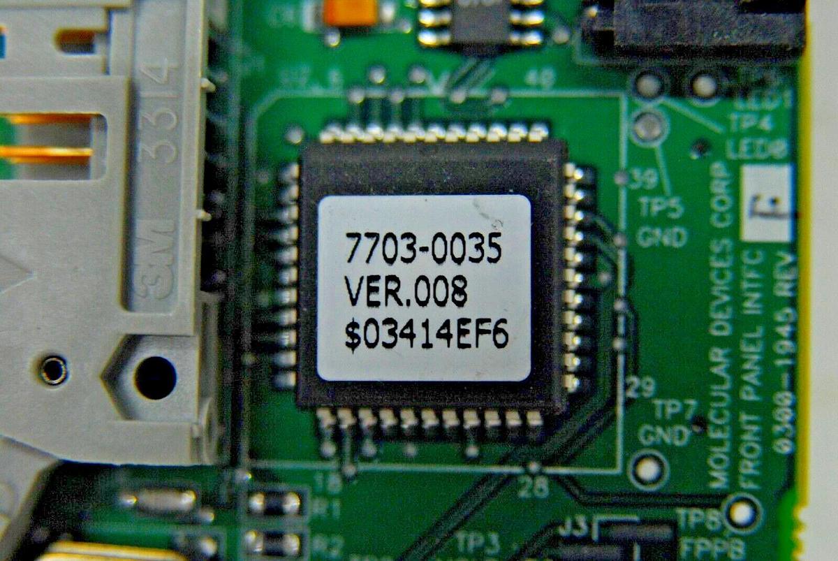 Used Molecular Devices 0300-1957 Front Panel INTFC Interface Control Board