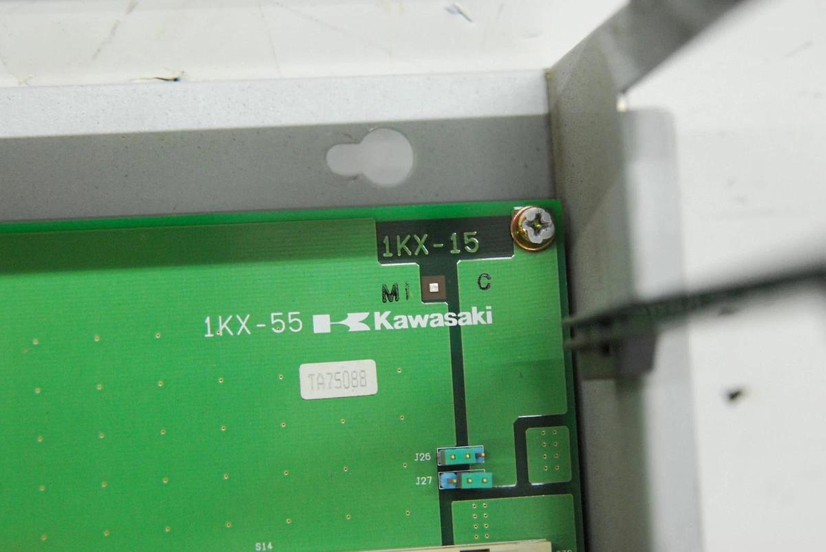 Used Kawasaki 1KX-55 Robotic Control Rack/Backplane (ZZX130L,D32F-A001)