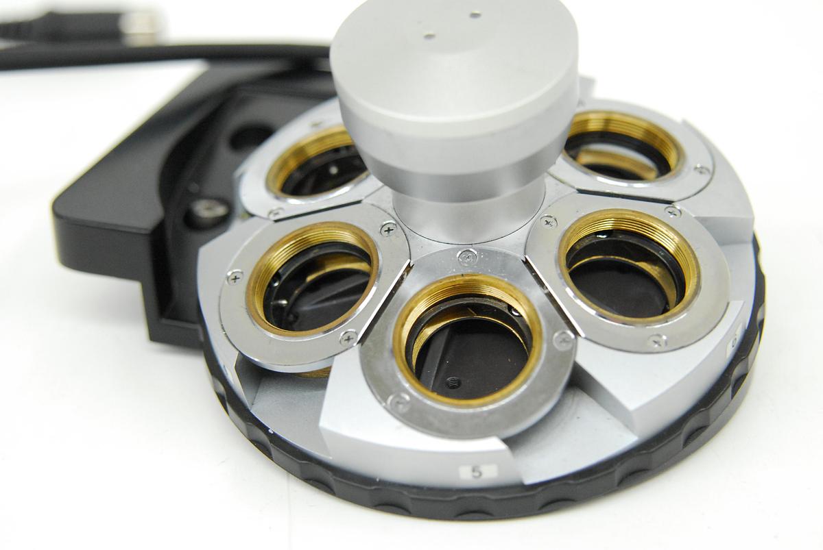 Used Nikon T-ND6-E Microscope Motorized DIC Sextuple Nosepiece (TE2000) - Read Description