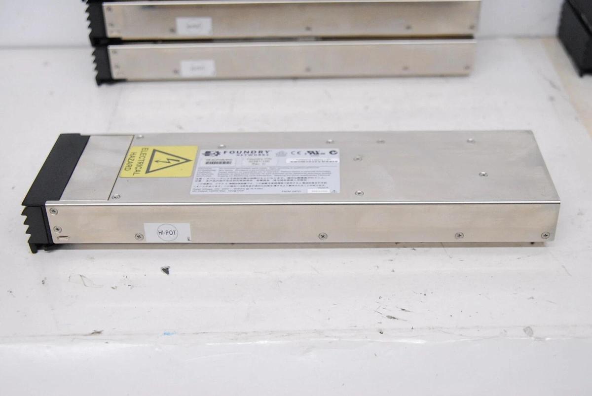 Used Foundry Networks SX-ACPWR-POE 1250W FastIron SuperX/SX800/SX1600 AC Power Supply
