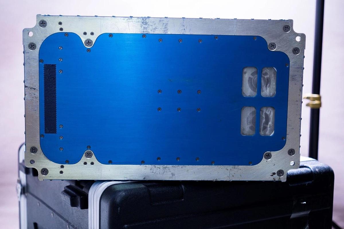 Used ISS Space Hardware from 1999 UAB/SHOUT Climate Single Locker Payload Prototype