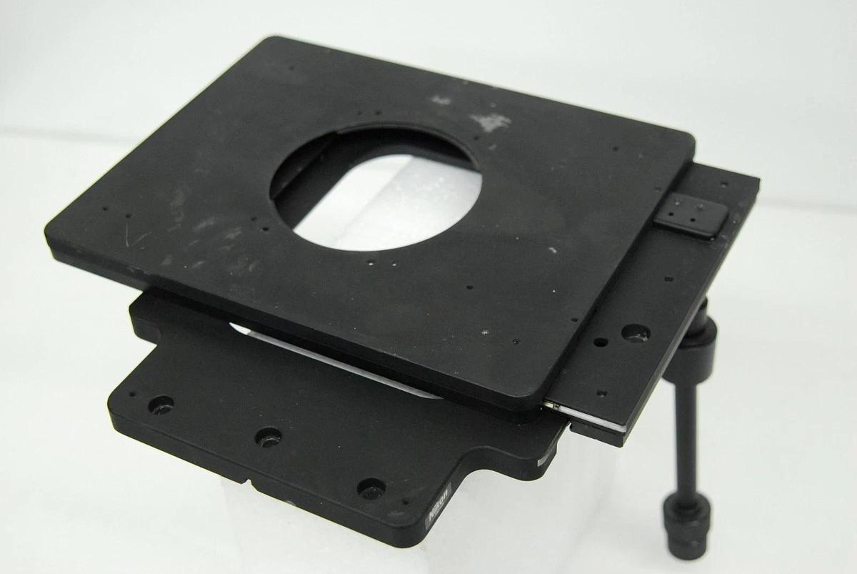 Used Nikon Mechanical X-Y Microscope Stage - Diaphot 200 300