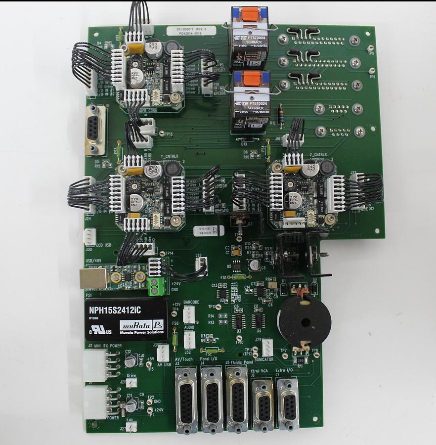 Used Sequenom 301-000015 Main Board [Genetix QPix2 XT Colony Picker]