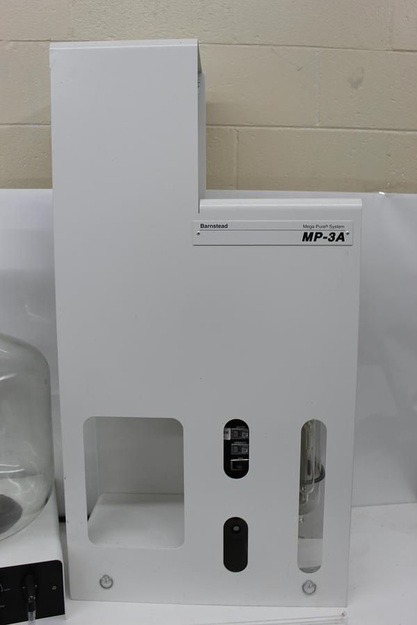 Used Thermo Scientific Barnstead MegaPure MP-3A A440367 Glass Still Water Purification System 240V w/ Collection System