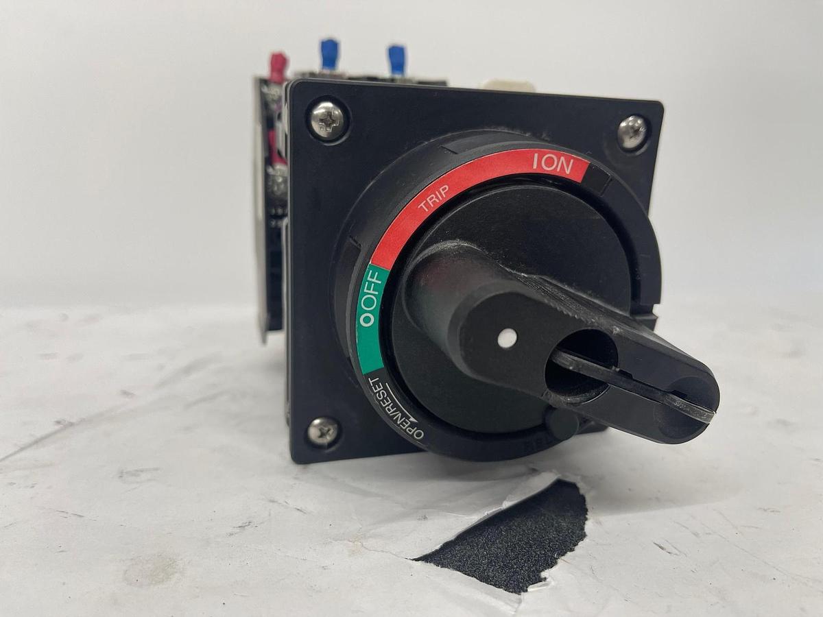 Used TUV Rheinland FK8X28 Circuit Breaker Accessory W/ Fuji Auto Breaker EA52C