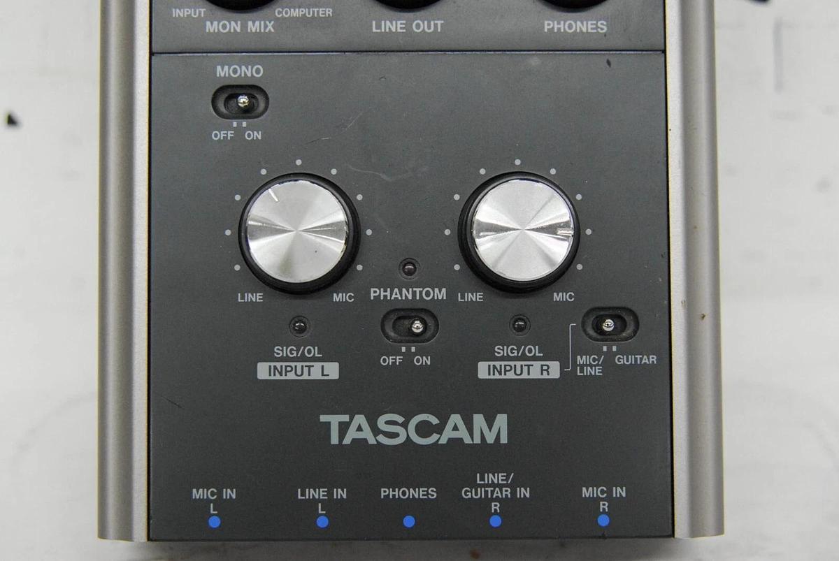 Used Tascam US144MKII USB 2.0 Audio MIDI Interface Bus-powered - TESTED 43774024858