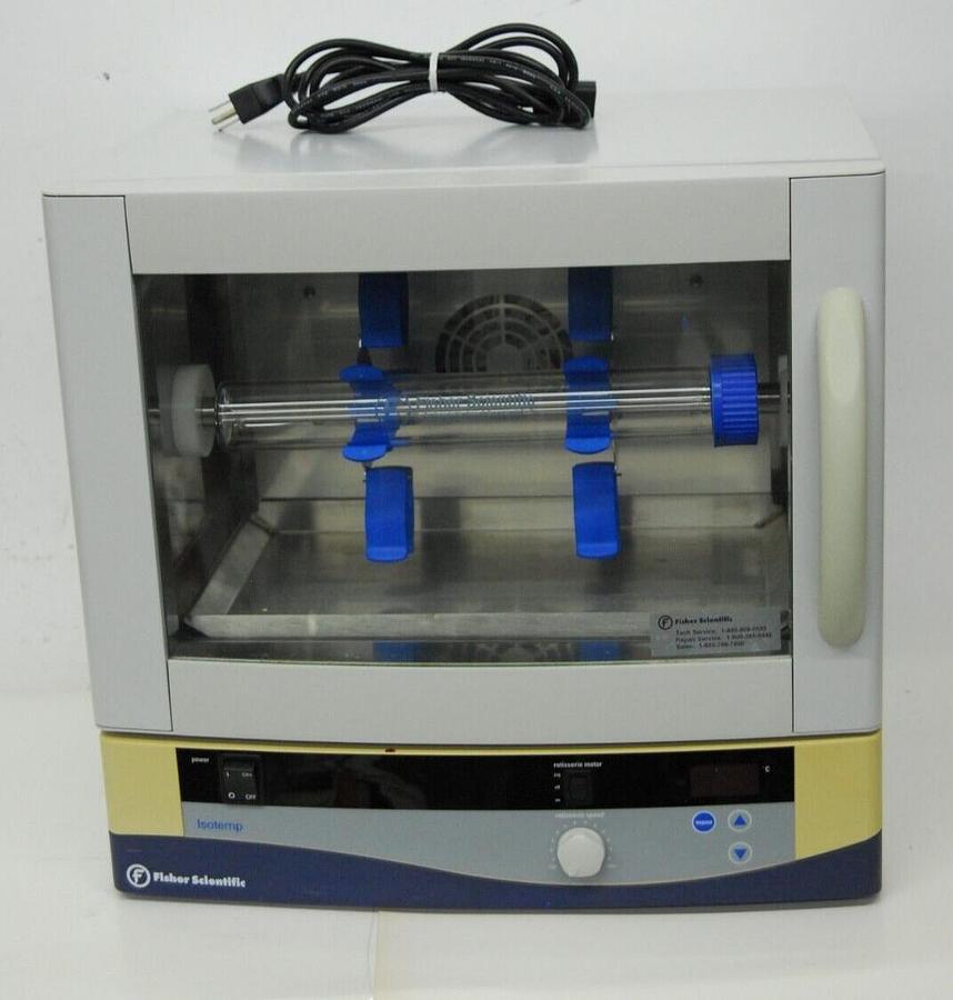Used Fisher Scientific 13-247-10 Isotemp Rotisserie Incubator 85C 120V - TESTED