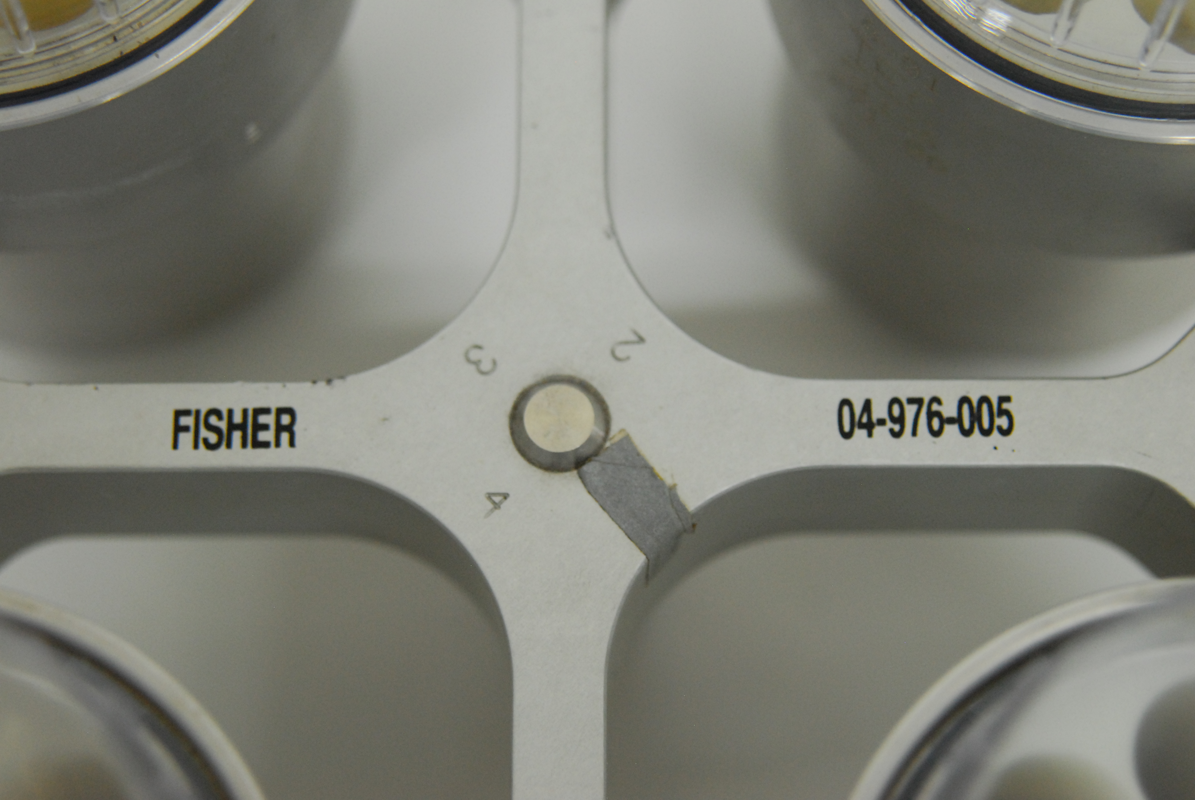 Used Fisher 04-976-005 Swinging-Bucket Rotor, 04-976-007D Inserts, IEC 51130 Buckets