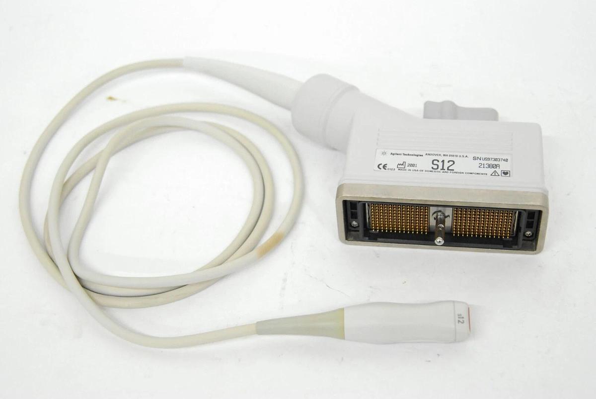 Used Agilent Philips 21380A S12 Sector Array Ultrasound Transducer Probe