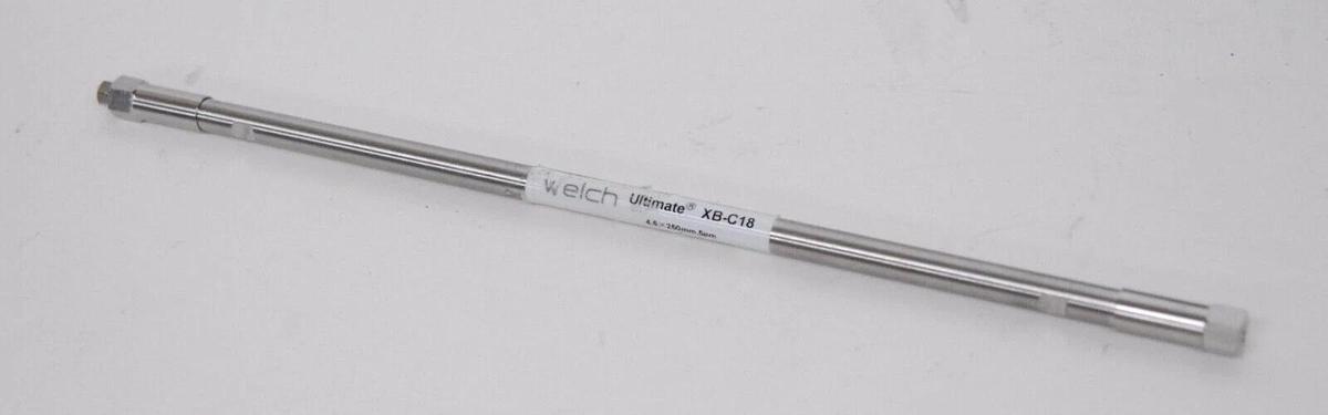 Used Welch Ultimate XB-C18 00201-31043 4.6x250mm 5μm - HPLC Column